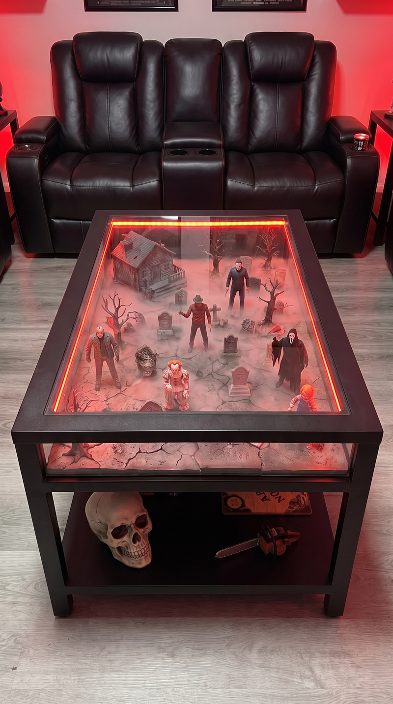 Horror Scene LED Display Table